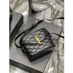 SAINT LAURENT JUNE Quilted Sheepskin Box Bag_ Article number: 710080