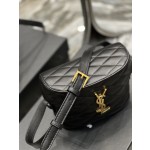 SAINT LAURENT JUNE Quilted Sheepskin Box Bag_ Article number: 710080
