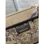 DIOR TOTE Magpie flower embroidery