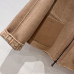 FENDI three-dimensional logo sports jacket