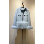 Wool two-piece coat Q23 (consult customer service to confirm the size before placing an order for a customized version)