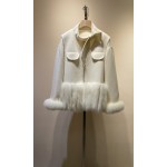 Wool two-piece coat Q23 (consult customer service to confirm the size before placing an order for a customized version)