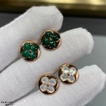 Louis Vuitton round earrings