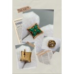 Louis Vuitton square earrings