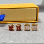 Louis Vuitton square earrings