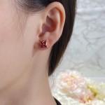 Louis Vuitton square earrings