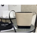 CELINE Canvas Small Bucket Model: 198243