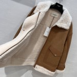 Celine leads the motorcycle model with fur and fur in one