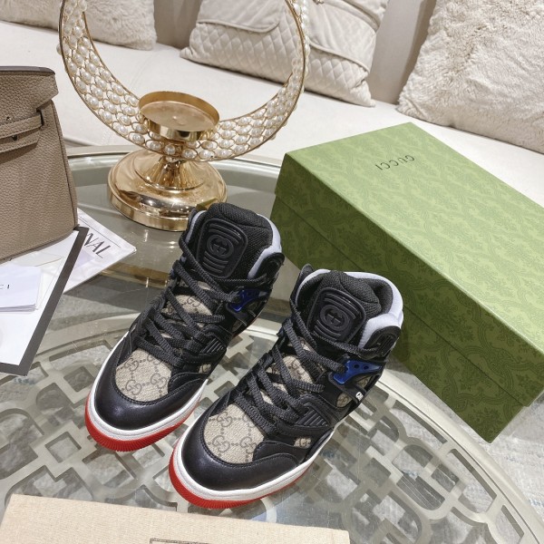 Gucci High Top Basketball Shoe Couple Style