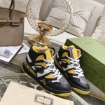 Gucci High Top Basketball Shoe Couple Style