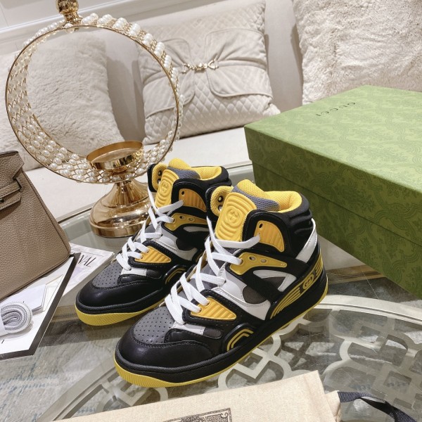 Gucci High Top Basketball Shoe Couple Style
