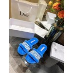 Dior flat bottom flip flops