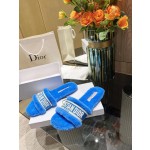 Dior flat bottom flip flops