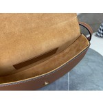 CELINE Embossed Half Moon Saddle Model: 111233