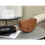 CELINE Embossed Half Moon Saddle Model: 111233
