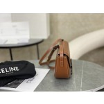 CELINE Embossed Half Moon Saddle Model: 111233