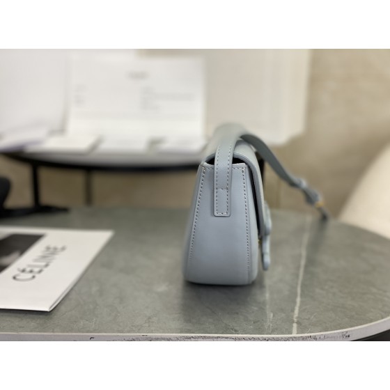 CELINE Embossed Half Moon Saddle Model: 111233