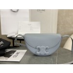 CELINE Embossed Half Moon Saddle Model: 111233