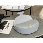 CELINE Embossed Half Moon Saddle Model: 111233