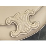CELINE Embossed Half Moon Saddle Model: 111233