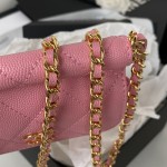 CHANEL 22K's popular black gold flap bag part AP3134