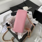 CHANEL 22K's popular black gold flap bag part AP3134