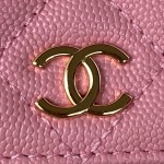 CHANEL 22K's popular black gold flap bag part AP3138