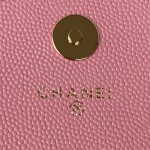 CHANEL 22K's popular black gold flap bag part AP3138