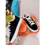 Hermes Couple Style Fury Kelly Button Casual Shoes