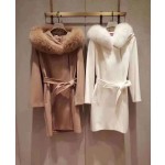 Cashmere coat Q18 (consult customer service to confirm the size before placing an order for a customized version)