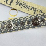 Dior rock grey Roman shoulder strap