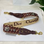 Dior Burgundy Roman Shoulder Strap