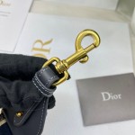 Dior letter blue shoulder strap
