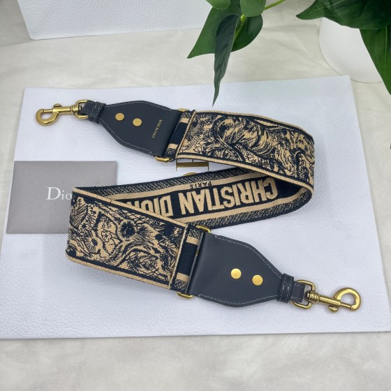 Dior tiger blue shoulder strap