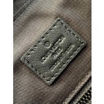 Louis Vuitton top original single replica M43680 full leather embossed backpack