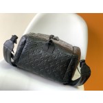 Louis Vuitton top original single replica M43680 full leather embossed backpack