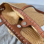 Valentino fully hand-woven shopping bag model 0126