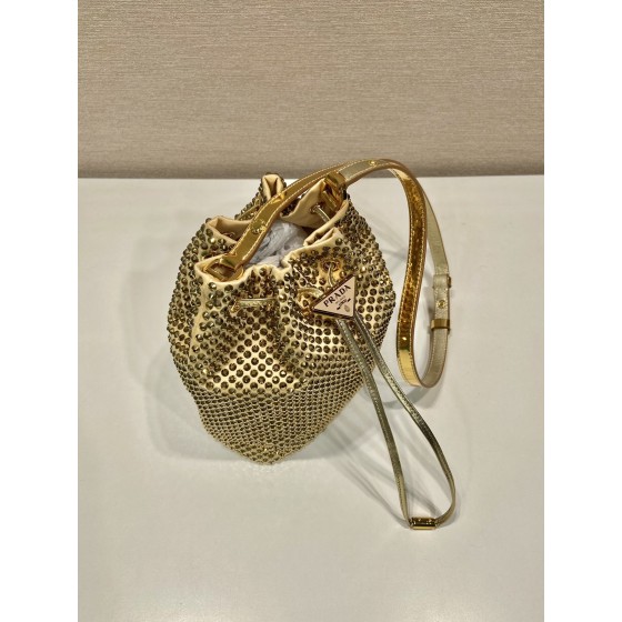 Prada crystal bucket bag 🎉 1BE067