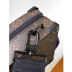 Louis Vuitton M45935 Presbyopia Black M46264 Presbyopia Purple This Handle Soft Trunk Handbag