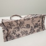 DIOR TOTE oblique vintage print