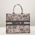 DIOR TOTE oblique vintage print