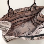 DIOR TOTE oblique vintage print