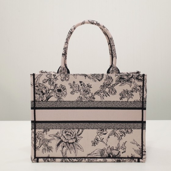 DIOR TOTE oblique vintage print