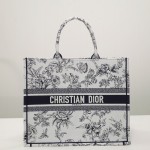 DIOR TOTE oblique vintage print