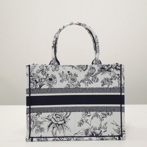 DIOR TOTE oblique vintage print