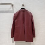 Bottega Veneta Sheepskin Premium Set Leather Suit