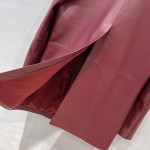 Bottega Veneta Sheepskin Premium Set Leather Suit