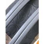 Louis Vuitton old flower with leather backpack