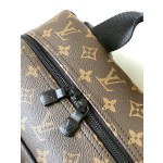 Louis Vuitton old flower with leather backpack