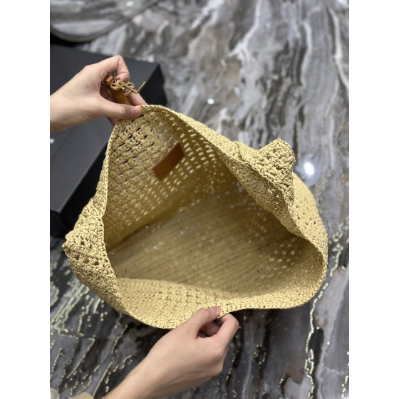 SAINT LAURENT Handmade Woven Bag_ Article number: 690941